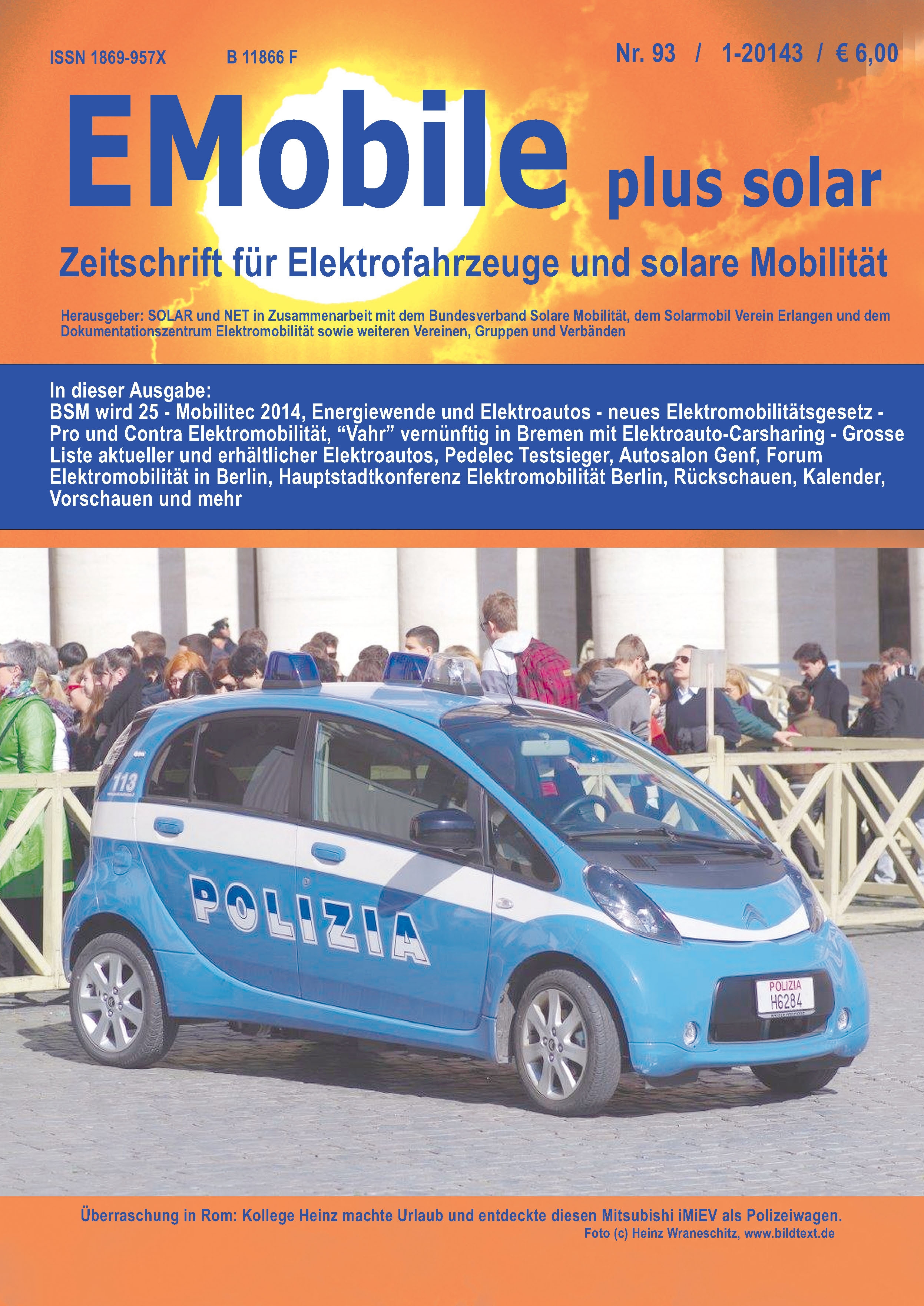 Zeitschrift EMobile plus solar